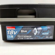 IZU 【中古/未使用品】 makita マキタ TD173DRGX 充電式インパクトドライバ ブルー 未開封 〈102-240514-AS-13-IZU〉_画像2