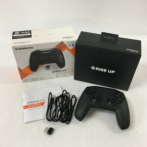 TEI 【中古品】 SteelSeries STRATUS DUO ワイヤレスコントローラー 〈088-240503-YO-7-TEI〉