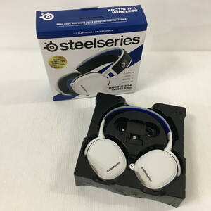 TEI 【中古品】 SteelSeries 61471 ARCTIS 7P+ WIRELESS WHITE ワイヤレスヘッドセット ホワイト 〈093-240503-YO-1-TEI〉