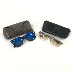 TEI 【現状渡し品】 RAY BAN レイバン サングラス 2点 まとめ RB3281 RB2140 〈203-240505-MK-15-TEI〉