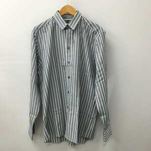 TEI 【中古品】 DOLCE&GABBANA G5568T LUXURY STRIPE SHIRT ストライプ 長袖シャツ ワイシャツ ブランド 40 〈141-240515-MK-21-TEI〉