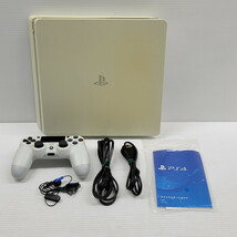 IZU 【現状渡し品】 SONY Playstation4 PS4 CUH-2100AB02 グレイシャー・ホワイト 本体 500GB 〈033-240516-MA-03-IZU〉_画像2