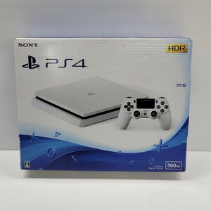 IZU 【現状渡し品】 SONY Playstation4 PS4 CUH-2100AB02 グレイシャー・ホワイト 本体 500GB 〈033-240516-MA-03-IZU〉