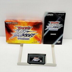 IZU 【現状渡し品】 ファイナルファイヤープロレスリング 夢の団体運営 ゲームボーイアドバンス GBA ソフト 〈023-240530-KM-11-IZU〉