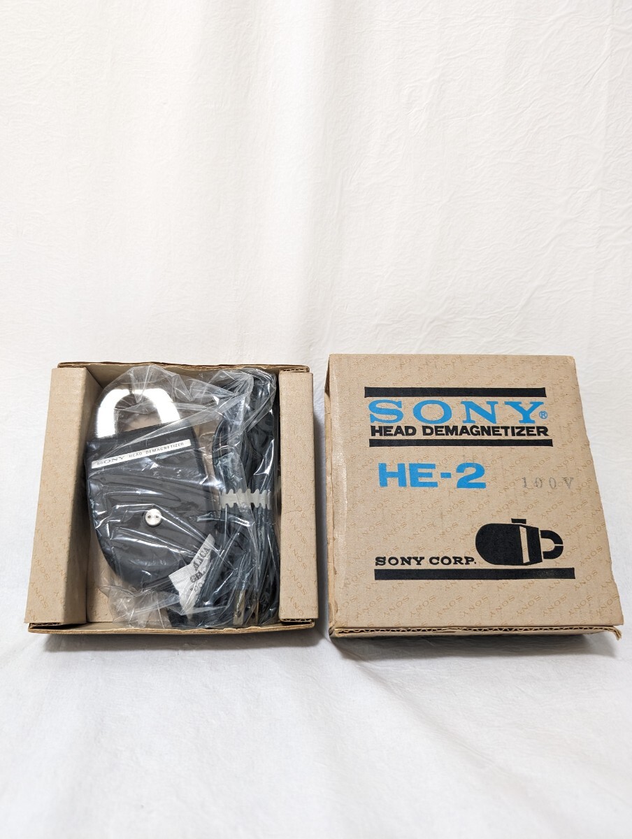 SONYカセットイレイサー中古箱付き - オーディオ