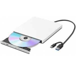 外付CD・DVDドライブUSB3.0& Window/Linux/MacOS対応