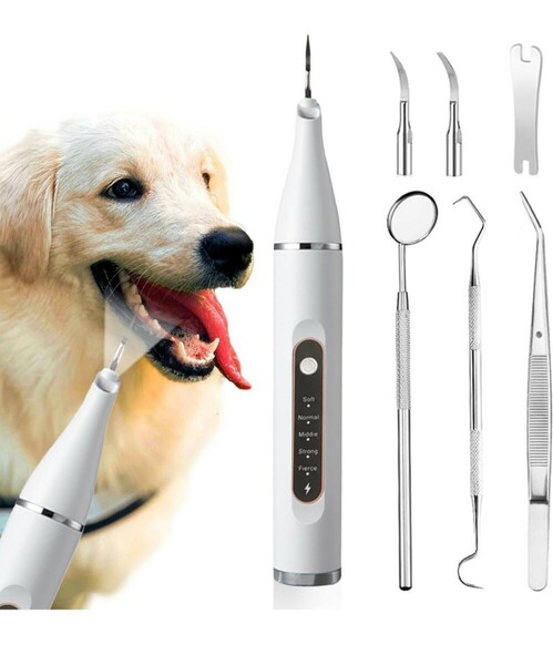 犬用歯ブラシ犬歯ブラシ 猫用歯ブラシ IPX6防水 猫・犬兼用 USB充電式