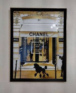 フランフランストアアートボードCHANELアート絵　絵画