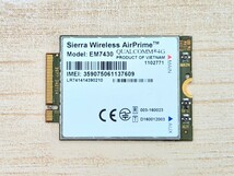 【送料無料】Sierra Wireless AirPrime　EM7430　Panasonic内蔵品　SZ6 ワイヤレスWANカード 1枚 中古動作確認済品_画像1