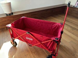  almost new goods Coleman outdoor Wagon 2000021989 red 