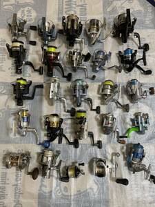 ダイワ DAIWA など 釣具 リールまとめ25個　動作未確認　中古　部品取り