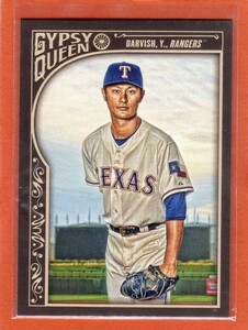 ●ダルビッシュ有　カード　Vol.243　2015TOPPS GYPSY QUEEN #19　テキサス・レンジャーズ