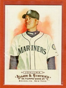 ●城島健司　カード　Vol.93　2009TOPPS ALLEN & GINTER'S #327　シアトル・マリナーズ