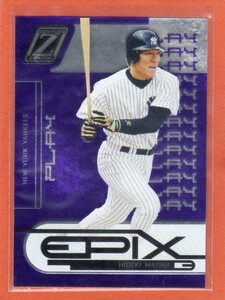 ●松井秀喜　カード　Vol.299　2005DONRUSS ZENITH EPIX PURPLE PLAY #E-17　350枚限定　ニューヨーク・ヤンキース