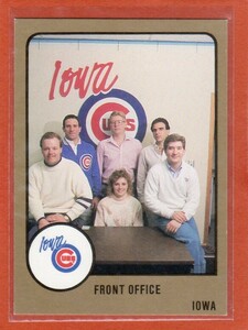 ●シカゴ・カブス　カード　Vol.9　1988PROCARDS #552　アイオア・カブス　マイナー・リーグ