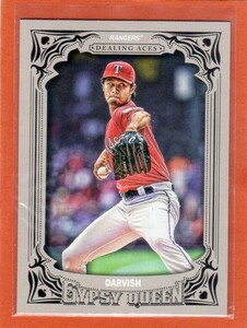 ●ダルビッシュ有　カード　Vol.150　2014TOPPS GYPSY QUEEN DEALING ACES #DA-YD　テキサス・レンジャーズ