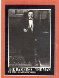 ●ベーブ・ルース　カード　Vol.136　1992MEGACARDS THE BABE RUTH COLLECTION #136　ニューヨーク・ヤンキース