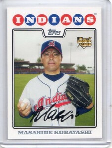 ●小林雅英　カード　Vol.3　2008TOPPS #529　ルーキー　クリーブランド・インディアンズ