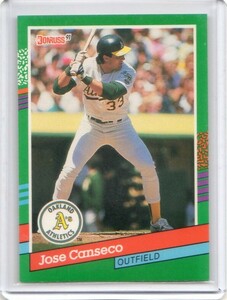 ●ホセ・カンセコ　カード　Vol.466　1991DONRUSS #536　オークランド・アスレチックス