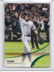 ●イチロー　カード　Vol.3116　2019TOPPS ON-DEMAND SET #4 - ICHIRO LEGACY SERIES #13　893枚限定　最後の雄姿　シアトル・マリナーズ