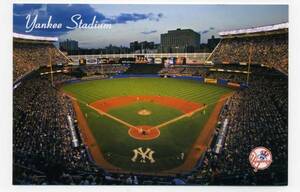 ★旧ヤンキー・スタジアム　ポスト・カード⑤　現地購入　MLB