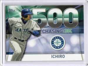 ●イチロー　カード　Vol.2340　2016TOPPS　MLB通算500安打