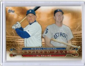 ●ケーライン & カブレラ　カード　2015TOPPS INSPIRED PLAY