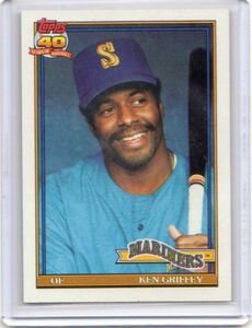 ●ケン・グリフィー父　カード　Vol.56　1991TOPPS　マリナーズ