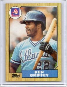 ●ケン・グリフィー父　カード　Vol.35　1987TOPPS　ブレーブス