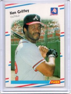 ●ケン・グリフィー父　カード　Vol.41　1988FLEER　ブレーブス