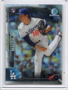 ●前田健太　カード　Vol.10　2016BOWMAN CHROME REFRACTOR #25　ルーキー　499枚限定　ロサンゼルス・ドジャース