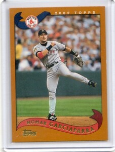 ●ノマー・ガルシアパーラ　カード　Vol.154　2002TOPPS #420　ボストン・レッドソックス