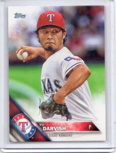 ●ダルビッシュ有　カード　Vol.255　2016TOPPS SERIES 2 #418　テキサス・レンジャーズ