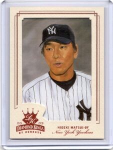 ●松井秀喜　カード　Vol.844　2003DONRUSS　ルーキー　限定