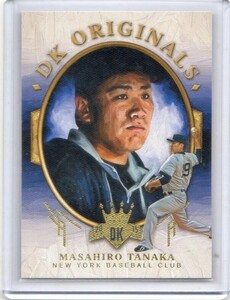 ●田中将大　カード　Vol.103　2015PANINI DIAMOND KINGS DK ORIGINALS #9　ニューヨーク・ヤンキース