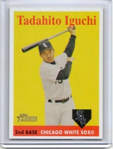 ●井口資仁　カード　Vol.79　2007TOPPS HERITAGE #400　シカゴ・ホワイトソックス