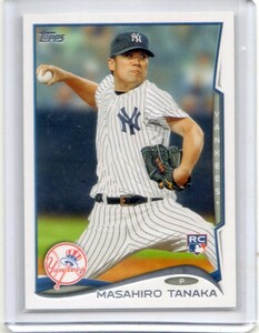 ●田中将大　カード　Vol.2　2014TOPPS #661　ルーキー　ニューヨーク・ヤンキース