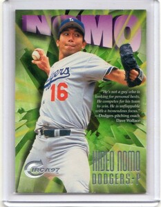 ●野茂英雄　カード　Vol.307　1997FLEER CIRCA #15　ロサンゼルス・ドジャース