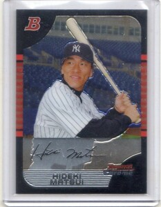 ●松井秀喜　カード　Vol.145　2005BOWMAN CHROME #74　ニューヨーク・ヤンキース