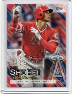 ●大谷翔平　カード　Vol.298　2019TOPPS UPDATE SHOHEI OHTANI HIGHLIGHTS INSERT #SO-11　ロサンゼルス・エンゼルス