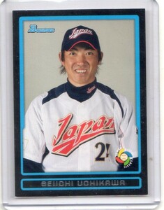 ●内川聖一　カード　Vol.1　2009BOWMAN DRAFT WBC PROSPECTS #BDPW34　WBC日本代表　横浜ベイスターズ　福岡ソフトバンクホークス