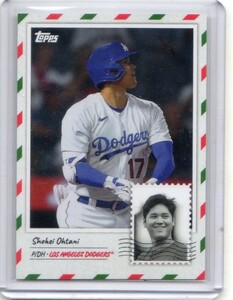 ●大谷翔平　カード　Vol.500　2023TOPPS HOLIDAY COUNTDOWN #1　ロサンゼルス・ドジャース