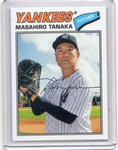 ●田中将大　カード　Vol.165　2018TOPPS ARCHIVES #181　ニューヨーク・ヤンキース