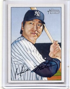 ●松井秀喜　カード　Vol.138　2007BOWMAN HERITAGE #103　ニューヨーク・ヤンキース