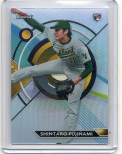 ●藤浪晋太郎　カード　Vol.5　2023TOPPS FINEST REFRACTOR #51　ルーキー　オークランド・アスレチックス