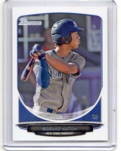 ●加藤豪将　カード　Vol.8　2013BOWMAN DRAFT PICKS & PROSPECTS #BDPP37　ニューヨーク・ヤンキース