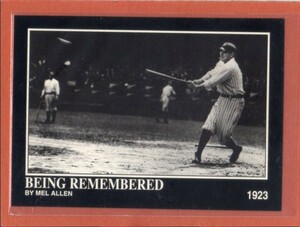 ●ベーブ・ルース　カード　Vol.146　1992MEGACARDS THE BABE RUTH COLLECTION #146　ニューヨーク・ヤンキース