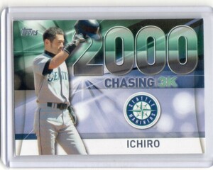 ●イチロー　カード　Vol.2355　2016TOPPS SERIES 2 BASEBALL ICHIRO CHASING 3000 #3000-20　MLB通算2000安打　シアトル・マリナーズ