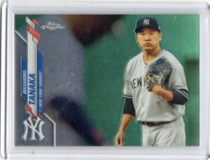 ●田中将大　カード　Vol.167　2020TOPPS CHROME #166　ニューヨーク・ヤンキース