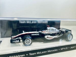 マクラーレン MP4-20 2005年日本GP 優勝 #9 キミ・ライコネン （1/43スケール VMM1376）